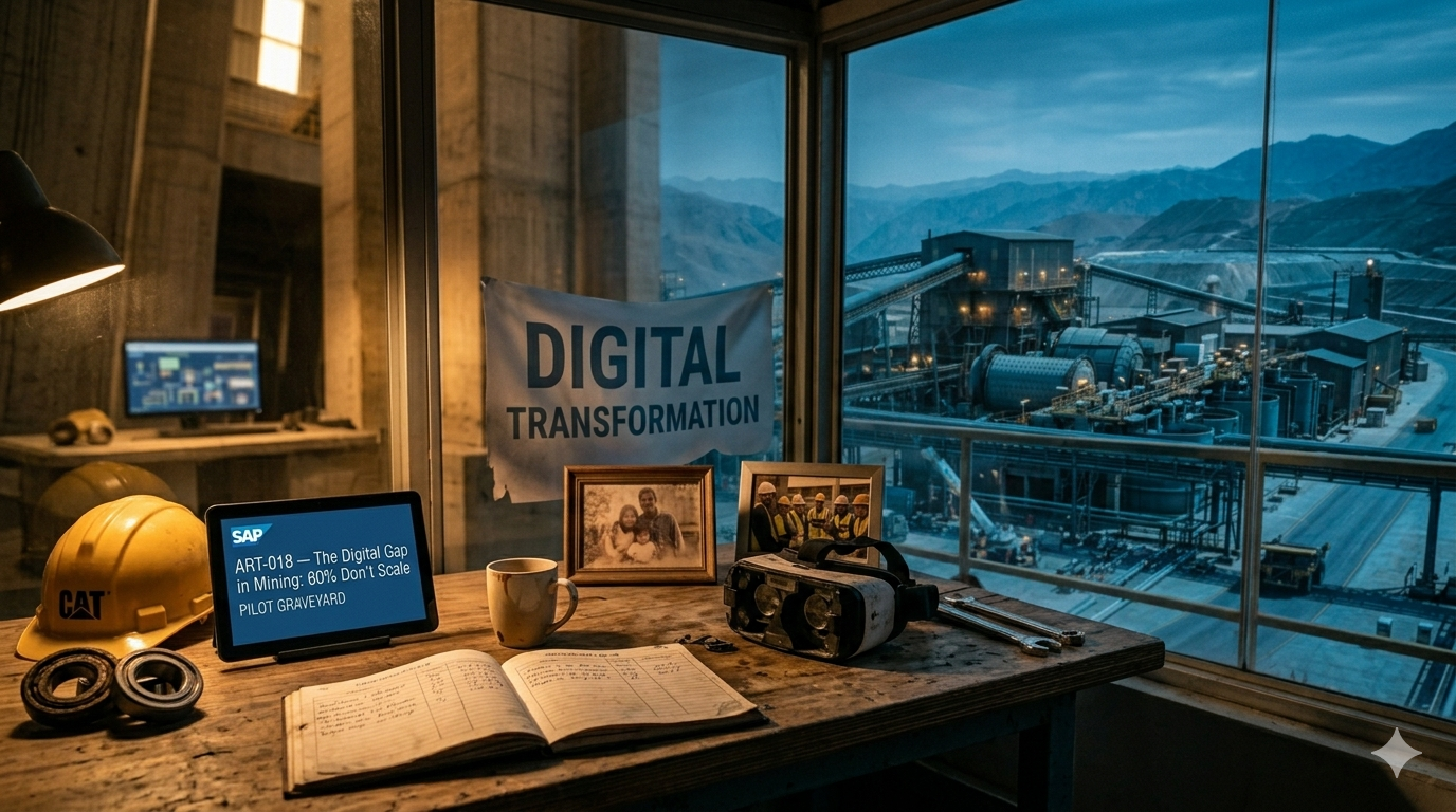 La brecha digital en la minería